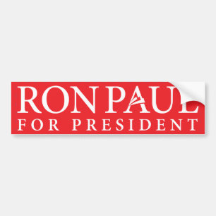 Adesivo Para Carro Ron Paul para o presidente autocolante no vidro