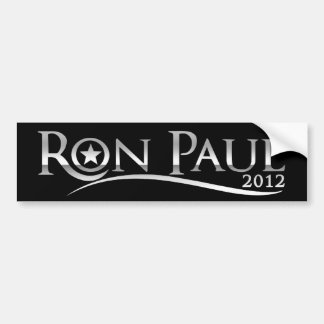 Adesivo Para Carro Ron Paul Silverstar 2012