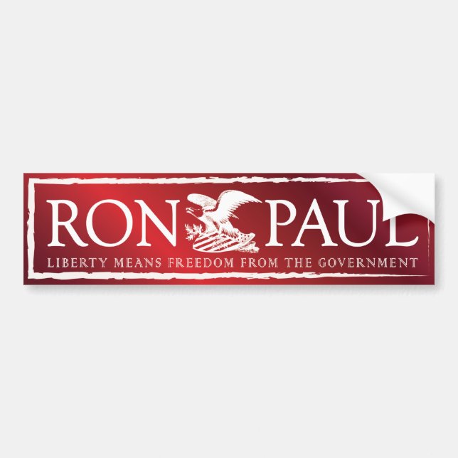 Adesivo Para Carro RonPaul2012 (Frente)