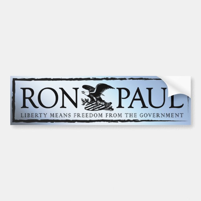 Adesivo Para Carro RonPaul2012 (Frente)