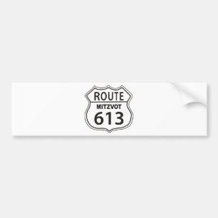 ADESIVO PARA CARRO ROTA MITZVOT 613