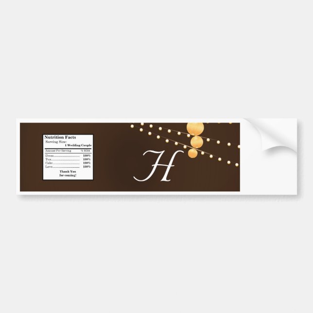 Adesivo Para Carro Rótulo da Garrafa de Água Lanternas em Chineese (Frente)