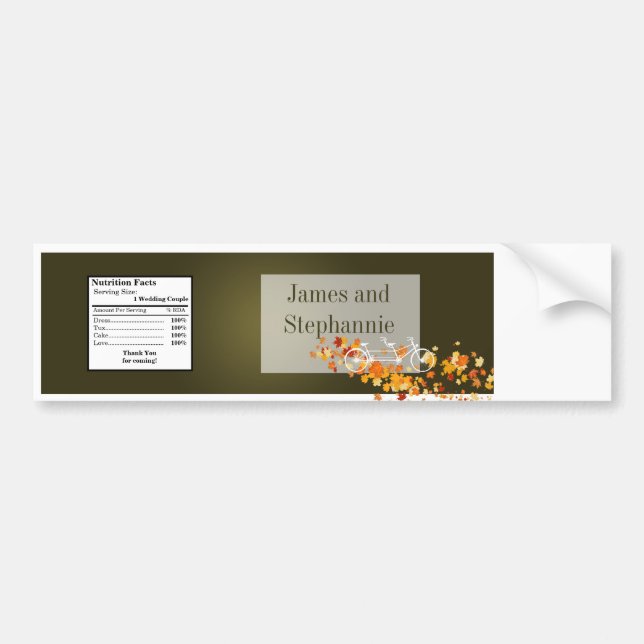 Adesivo Para Carro Rótulo da Garrafa de Água Queda Dupla Quadrada (Frente)