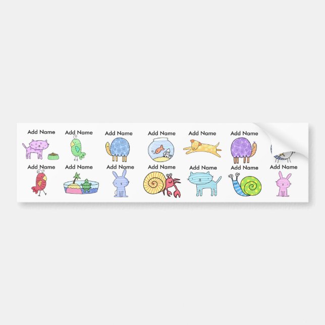 Adesivo Para Carro Rótulos de Xícaras à Prova de Água (Frente)