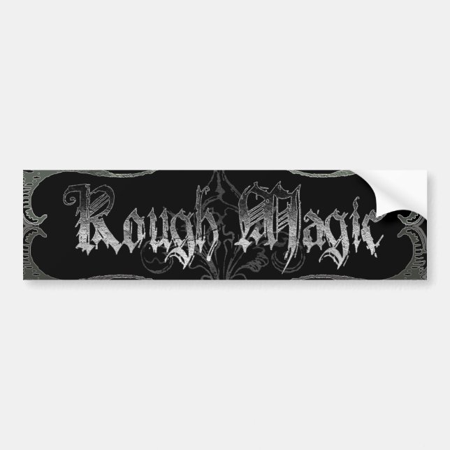 Adesivo Para Carro Rough Magic (Frente)