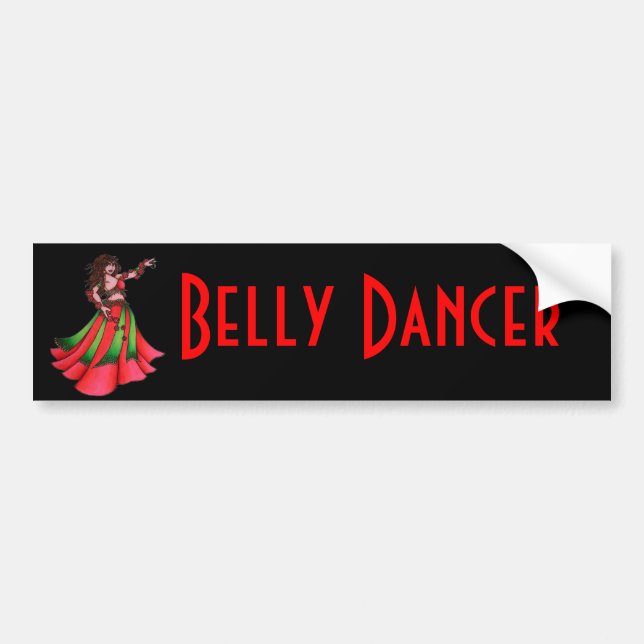 Adesivo Para Carro Ruby Belly Dancer (Frente)
