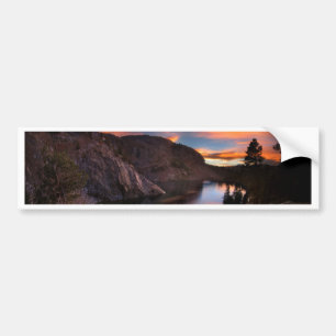 Adesivo Para Carro Ruby Lake Sunset - John Muir Trail - Sierra Nevada