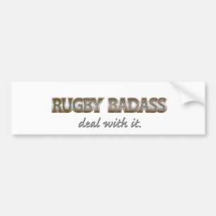 ADESIVO PARA CARRO RUGBY