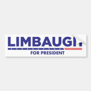Adesivo Para Carro Rush Limbaugh para o presidente autocolante no