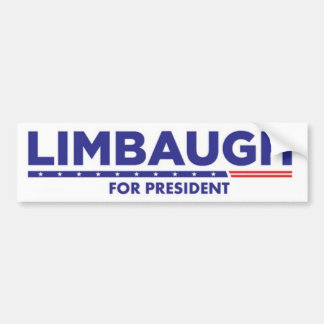 Adesivo Para Carro Rush Limbaugh para o presidente autocolante no