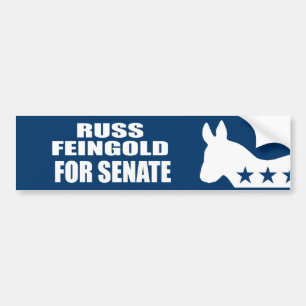 ADESIVO PARA CARRO RUSS FEINGOLD PARA O SENADO
