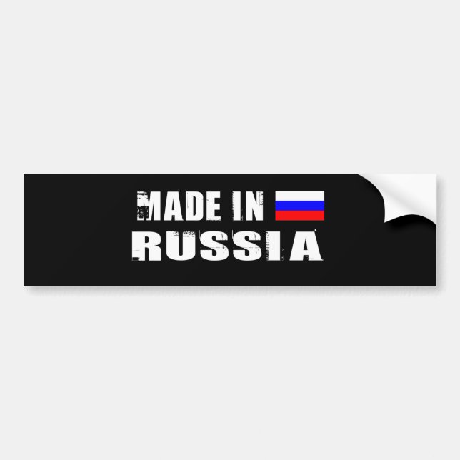 ADESIVO PARA CARRO RÚSSIA (Frente)