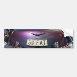 Adesivo Para Carro S0 pára-choque wideangle Bumpersticker do FAT