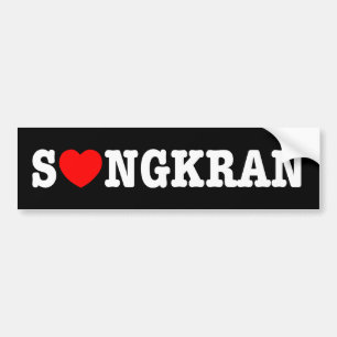 Adesivo Para Carro S ❤ NGKRAN ~ Heart (Love) Songkran