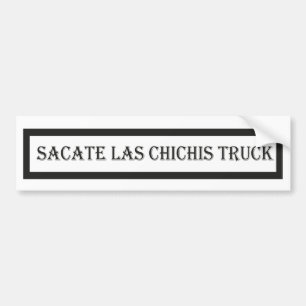 Adesivo Para Carro Sacrifica a carrinha de chichis, amante do carro