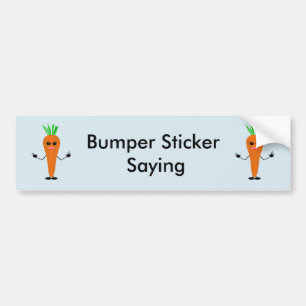 Adesivo Para Carro Sad Carrot por Kenneth Yoncich