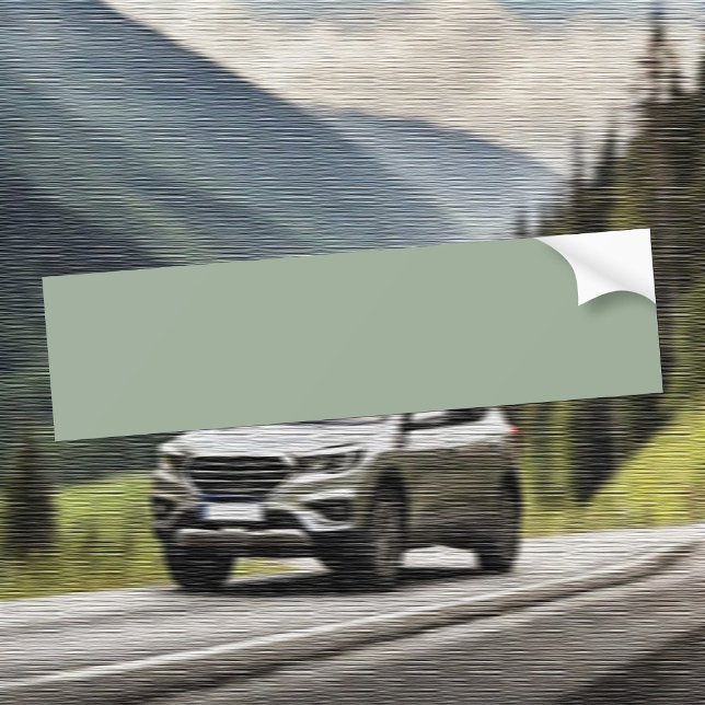 Adesivo Para Carro Sage suave de cor de tendência (Criador carregado)