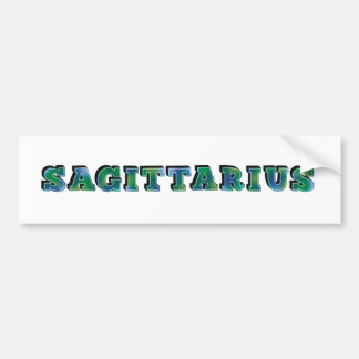 Adesivo Para Carro Sagittarius Lettering