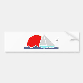 Adesivo Para Carro Sailing veleiro boat