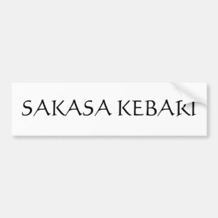 Adesivo Para Carro Sakasa Kebari