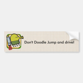Adesivo Para Carro Salto do Doodle