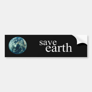 ADESIVO PARA CARRO SALVAR A TERRA