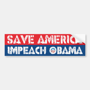 Adesivo Para Carro Salvar América - acuse Obama