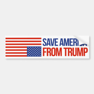 Adesivo Para Carro Salvar América do trunfo - pára-choque Sticke da