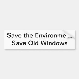 Adesivo Para Carro Salvar o ambiente