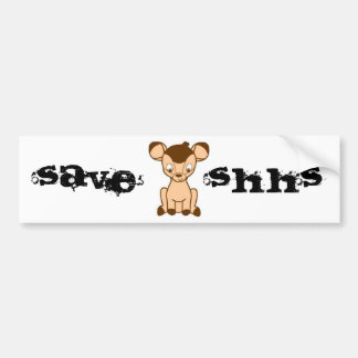Adesivo Para Carro Salvar o autocolante no vidro traseiro de SHHS