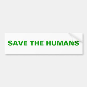 ADESIVO PARA CARRO SALVAR OS SERES HUMANOS