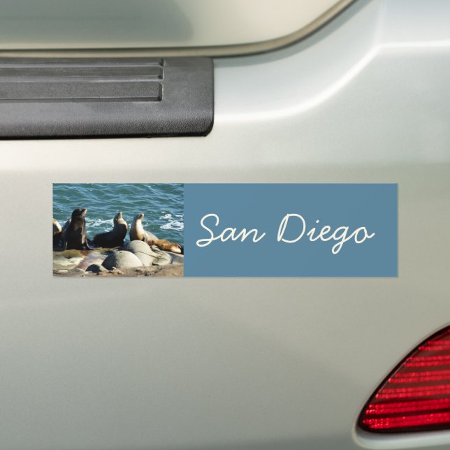 Adesivo Para Carro San Diego Sea Lions (No carro)