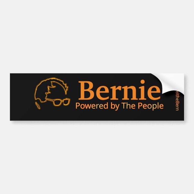 Adesivo Para Carro Sanders 2016 Powered by The Pessoas (Frente)