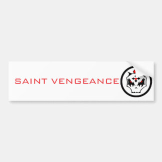 ADESIVO PARA CARRO SANTA VENGANÇA