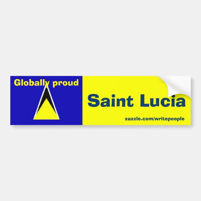 Adesivo Para Carro santo lucia (Frente)