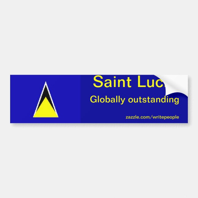Adesivo Para Carro Santo Lucia (Frente)