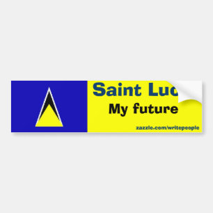 Adesivo Para Carro santo lucia, meu futuro