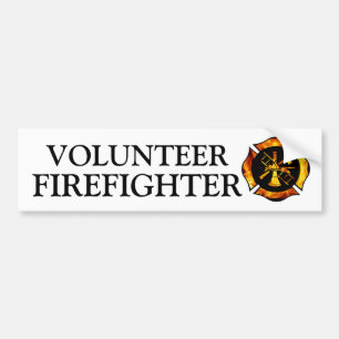 Adesivo Para Carro Sapador-bombeiro voluntário Bumpersticker