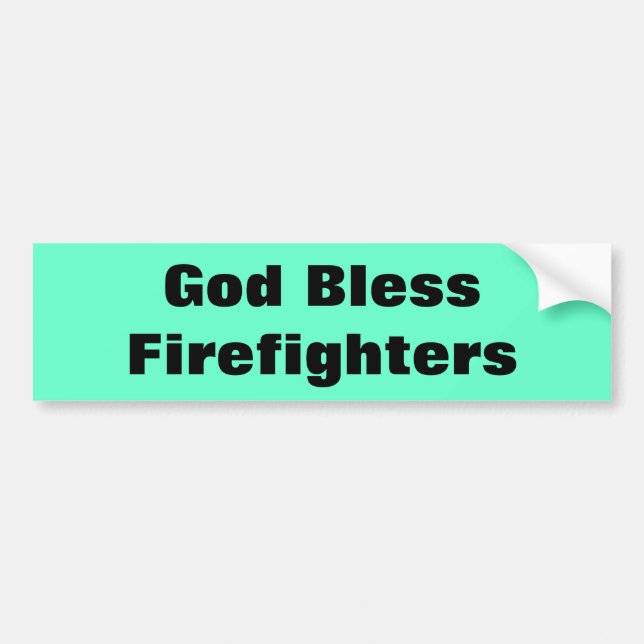 Adesivo Para Carro Sapadores-bombeiros dos deus abençoe (Frente)