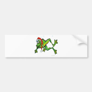 Adesivo Para Carro Sapo de Natal