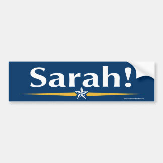 Adesivo Para Carro Sarah! Autocolante no vidro traseiro