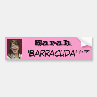 Adesivo Para Carro Sarah "Barracuda" para VP!