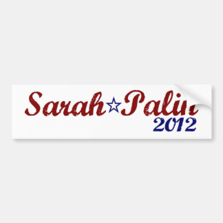 Adesivo Para Carro Sarah Palin 2012