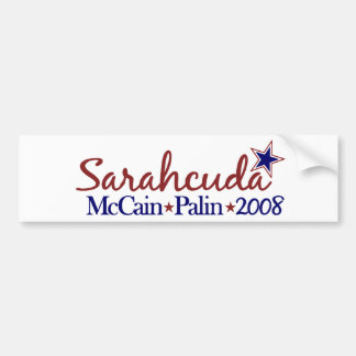 Adesivo Para Carro Sarahcuda (McCain Palin 2008)