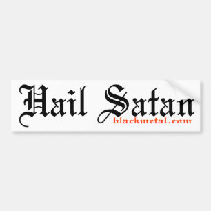 Adesivo Para Carro Satã Bumpersticker da saraiva