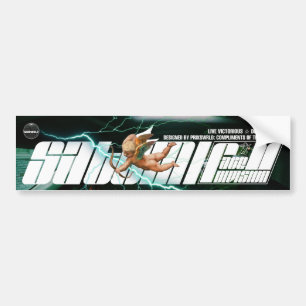 Adesivo Para Carro satomi Race Division "Dark" Bumper Sticker