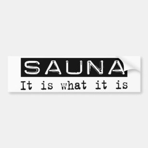 Adesivo Para Carro Sauna é