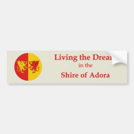 Adesivo Para Carro SCA Adora Bumper Sticker