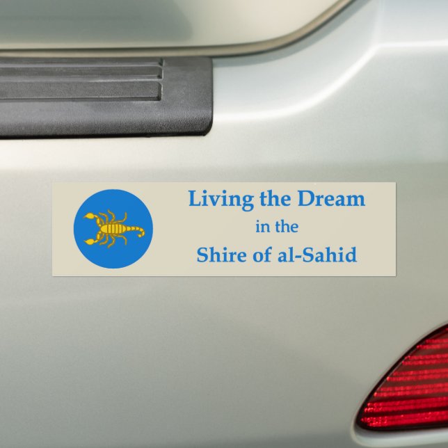 Adesivo Para Carro SCA al-Sahid Bumper Sticker (No carro)