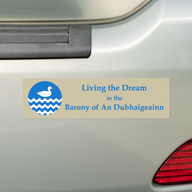 Adesivo Para Carro SCA An Dubhaigeainn Bumper Sticker (No carro)